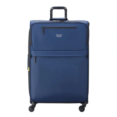 Afbeelding van DELSEY PARIS Maubert 2.0 4 Double Rolls Expandable Trolley WP 79 Marine Blue Donkerblauw