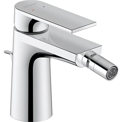 Afbeelding van Duravit Tulum by Starck 1 gats bidetkraan m. waste chroom