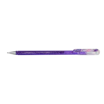 Afbeelding van Pentel Hybrid Dual Metallic Gel Rollers Pastel K110, Lichtpaars + Rood &amp; Blauw, 12 Stuk