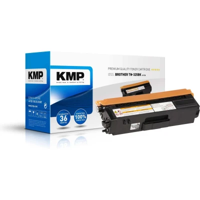 Afbeelding van KMP Compatibel Tonercassette B T38 vervangt Brother TN 325BK, TN325BK Zwart