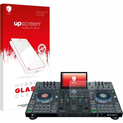 Afbeelding van upscreen Screenprotector voor Denon DJ Prime 4+ Folie Beschermfolie Beschermglas transparant