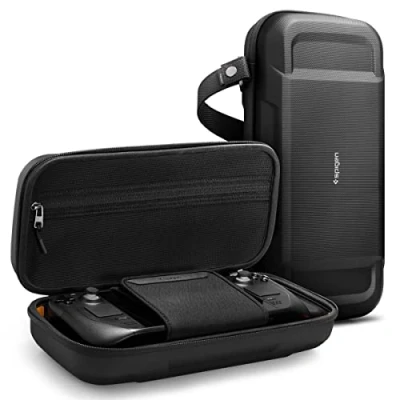 Afbeelding van Spigen Rugged Armor Pro Cover Case compatibel met Steam Deck LCD (2022) / OLED (2023) Zwart