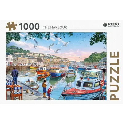 Afbeelding van Rebo legpuzzel 1000 stukjes The Harbour