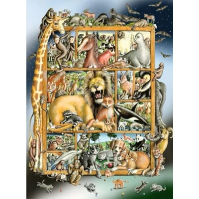 Afbeelding van Ravensburger Legpuzzel XXL Dierencollage, 100st.