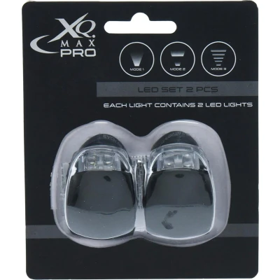Afbeelding van XQMax Fietsverlichting set voorlicht en achterlicht LED incl. batterijen