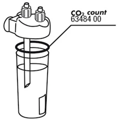 Afbeelding van Jbl Proflora Dichting Voor Co2 Count Bemesting 1 stuk Co2count