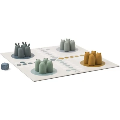 Afbeelding van Liewood Sarah Ludo Game Blue Multi