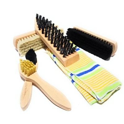 Afbeelding van Bambelaa! Schoenpoetsset, 6 delig, schoenverzorging, reiniging, tas, opslag