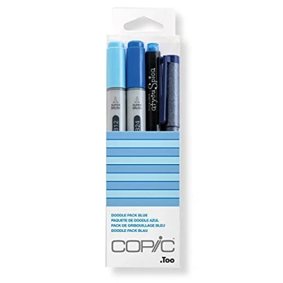 Afbeelding van Copic Marker S Paint Blue (Pack of 4)