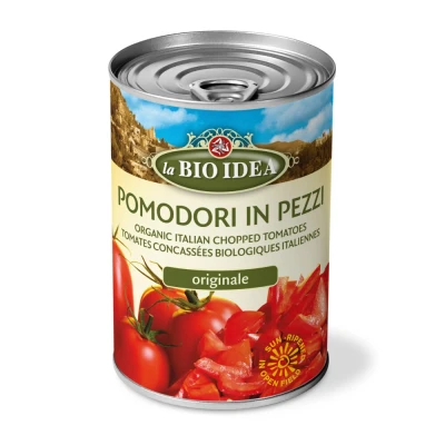 Afbeelding van 12x La Bio Idea Tomatenstukjes 400 gr