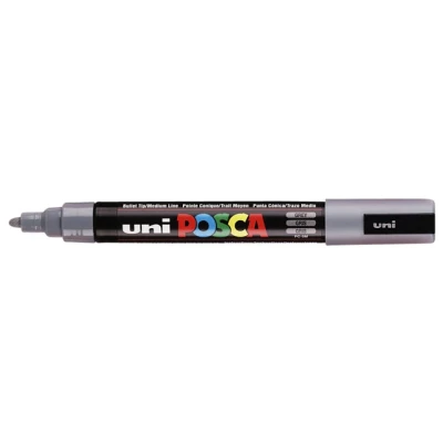 Afbeelding van Verfstift Posca PC5M M grijs