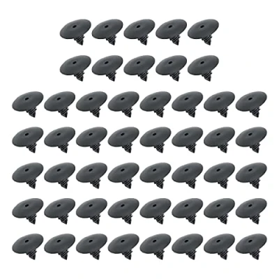 Afbeelding van Create idea 50 stks Spatbord Liner Splash Guard Wiel Boog Voering Trim Panel Bevestiging Repareren Bevestigingsmiddel Klinknagel Clips Compatibel met Renault Cilo MK2 MK3 Scenic MK1 Megane Traic