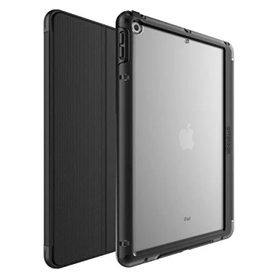 Afbeelding van Apple iPad 7 10.2 (2019) Hoes Otterbox Symmetry Folio Serie Kunstlederen Bookcase Zwart Geschikt Voor