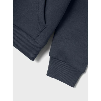 Afbeelding van Name it Langarm Hoodie voor kinderen, Maat: 122/128, Dark sapphire