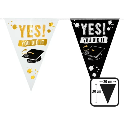 Afbeelding van Geslaagd Slinger Yes You Did It 6 meter