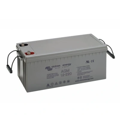 Afbeelding van AGM Deep Cycle accu met schroefdraad 12V/220Ah (M8)