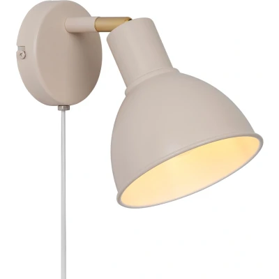 Afbeelding van Nordlux Pop wandlamp E27 beige