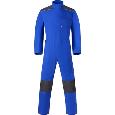 Afbeelding van Havep Overall Shift+Cordura Kniezak KORENBLAUW/CHAR. GRIJS MT 46