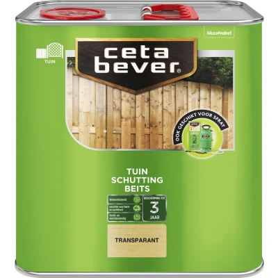 Afbeelding van CetaBever Schuttingbeits Beits 2,5 liter Transparant
