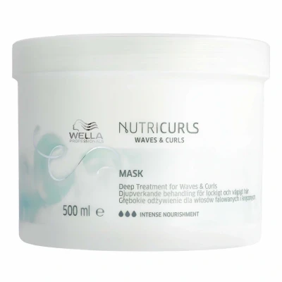 Afbeelding van Wella Nutricurls Waves &amp; Curls Mask intensief verzorgend masker voor krullend en golvend haar 500ml