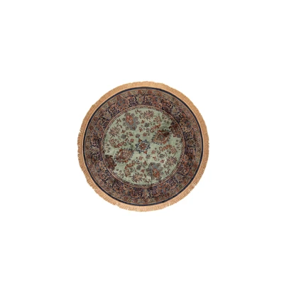 Afbeelding van Maison Bobby Vloerkleed Raz Rond 200cm Groen