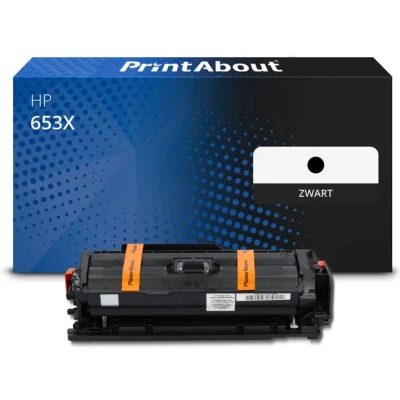 Afbeelding van Huismerk HP 653X (CF320X) Toner Zwart Hoge capaciteit