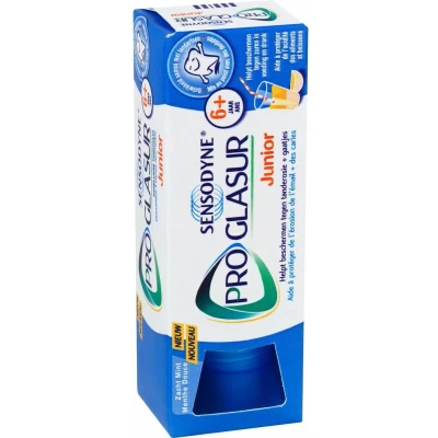 Afbeelding van 12x Sensodyne ProGlasur Tandpasta Junior 6+ 50 ml
