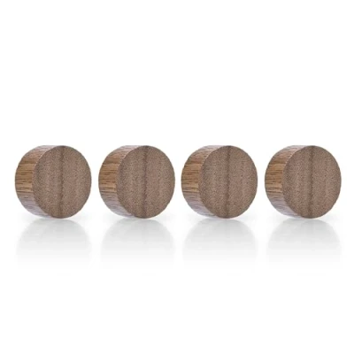 Afbeelding van Magnetoplan Magneet Circle (Ø) 30 mm Walnoot 4 stuk(s) 1665451