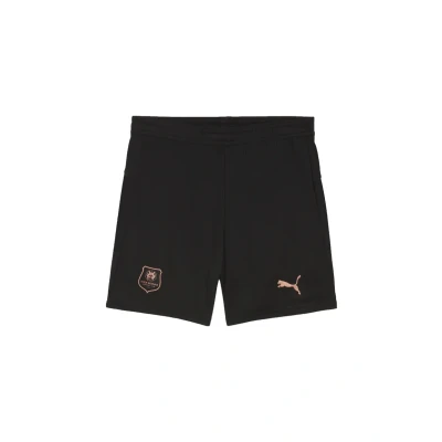 Afbeelding van PUMA Stade Rennais FC 25/26 short, Zwart, Maat 11 12Y