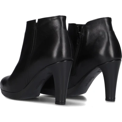 Afbeelding van Gabor 890.1 Enkellaarsjes Enkelboots met rits Dames Zwart Maat 40,5