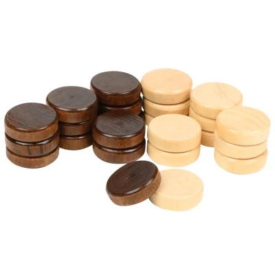 Afbeelding van Philos 4102 speelstenen, backgammon, 28 x 8 mm