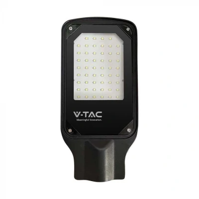 Afbeelding van V TAC VT 15057ST LED Straatverlichting Slim IP65 Zwart 50 Watt 4270 Lumen 6500K