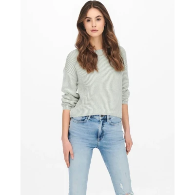 Afbeelding van JDY JDYLORA L/S O NECK PULLOVER KNT Dames Trui Maat S