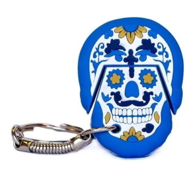 Afbeelding van USB stick Tech One Calavera Blauw 32 GB