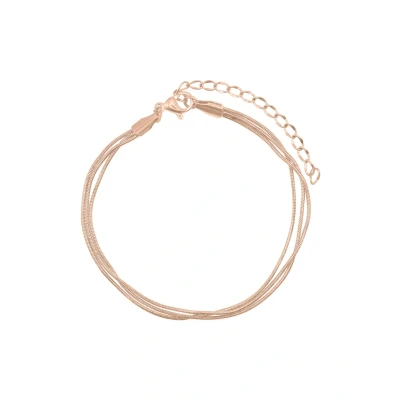 Afbeelding van Heideman Arina Armband, Dames, Maat: One Size, Rose goldfarbend