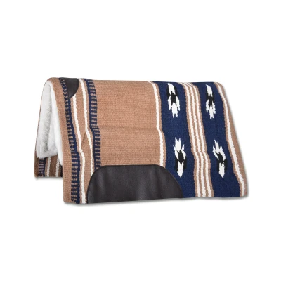 Afbeelding van Waldhausen Westernpad Utah Beige/Navy 86x87cm