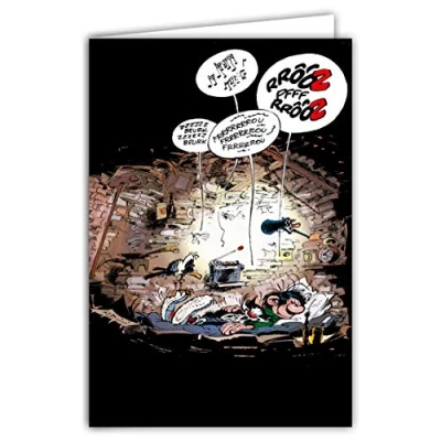 Afbeelding van Gaston rustkaart Lagaffe