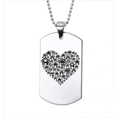 Afbeelding van Ketting RVS Hart