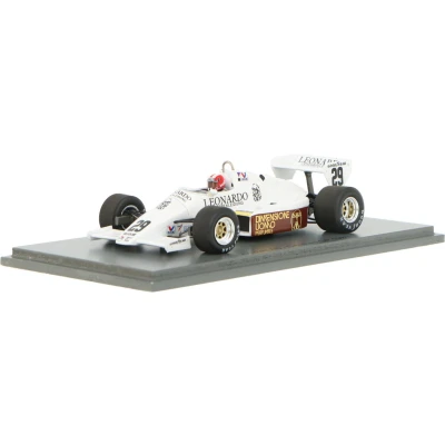 Afbeelding van De 1:43 Diecast Modelcar van Arrows A6 #29 Duitse GP 1983. bestuurder was M. Surer. fabrikant het model is Spark.Dit alleen online beschikbaar.