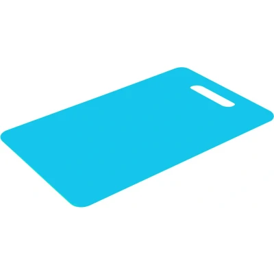 Afbeelding van Excellent Houseware snijplank blauw kunststof 34 x 24 cm Snijplanken