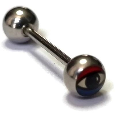 Afbeelding van Tongpiercing oog