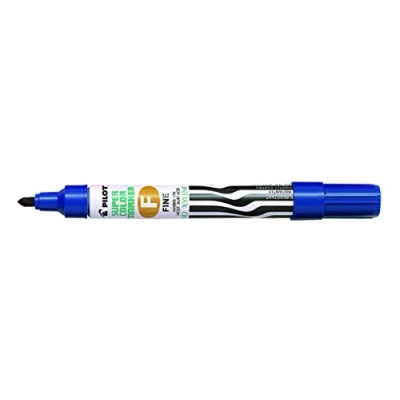 Afbeelding van Pilot Super Color Permanent Marker fijne punt blauw