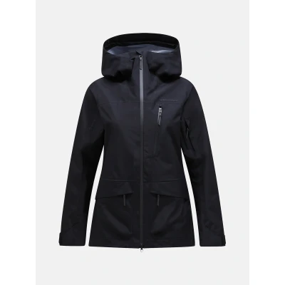 Afbeelding van Peak Performance Vertical Gore Tex 3L Jacket Dames Ski jas Black M