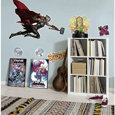 Afbeelding van Komar Wandfolie Thor4 Mighty Jane