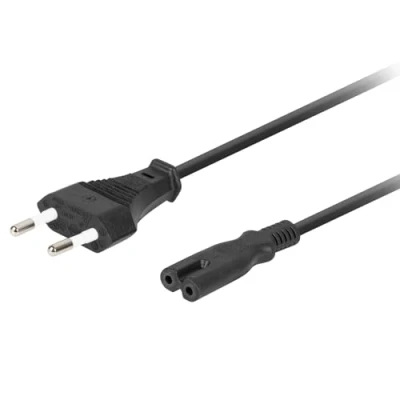 Afbeelding van Power Cord Lanberg CEE 7/16 A IEC320 C7 Black