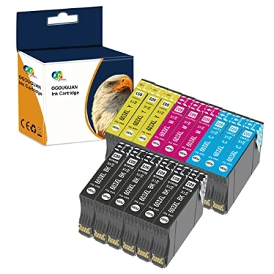 Afbeelding van OGOUGUAN 603XL vervangende cartridges voor Epson 603 XL cartridges, compatibel met Expression Home XP 2100, 4100, 3100, 2105, 3105, 4105, WorkForce WF 2830, 2850, 2810,