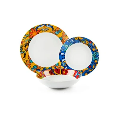 Afbeelding van Excelsa Erice bordenservies, 18 stuks