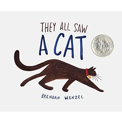 Afbeelding van They All Saw a Cat: Brendan Wenzel: 1