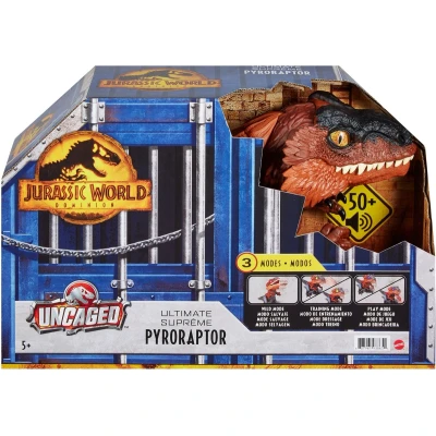 Afbeelding van Mattel Jurassic World Ultieme Pyroraptor + Licht En Geluid