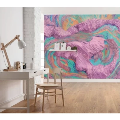 Afbeelding van Komar fotobehang vlies Sunset Island maat 300 x 250 cm (set)